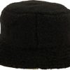 Hommes Dolce & Gabbana Chapeaux | Chapeau Bob Reversible En Polaire Teddy En Noir Blanc Chez Nordstrom