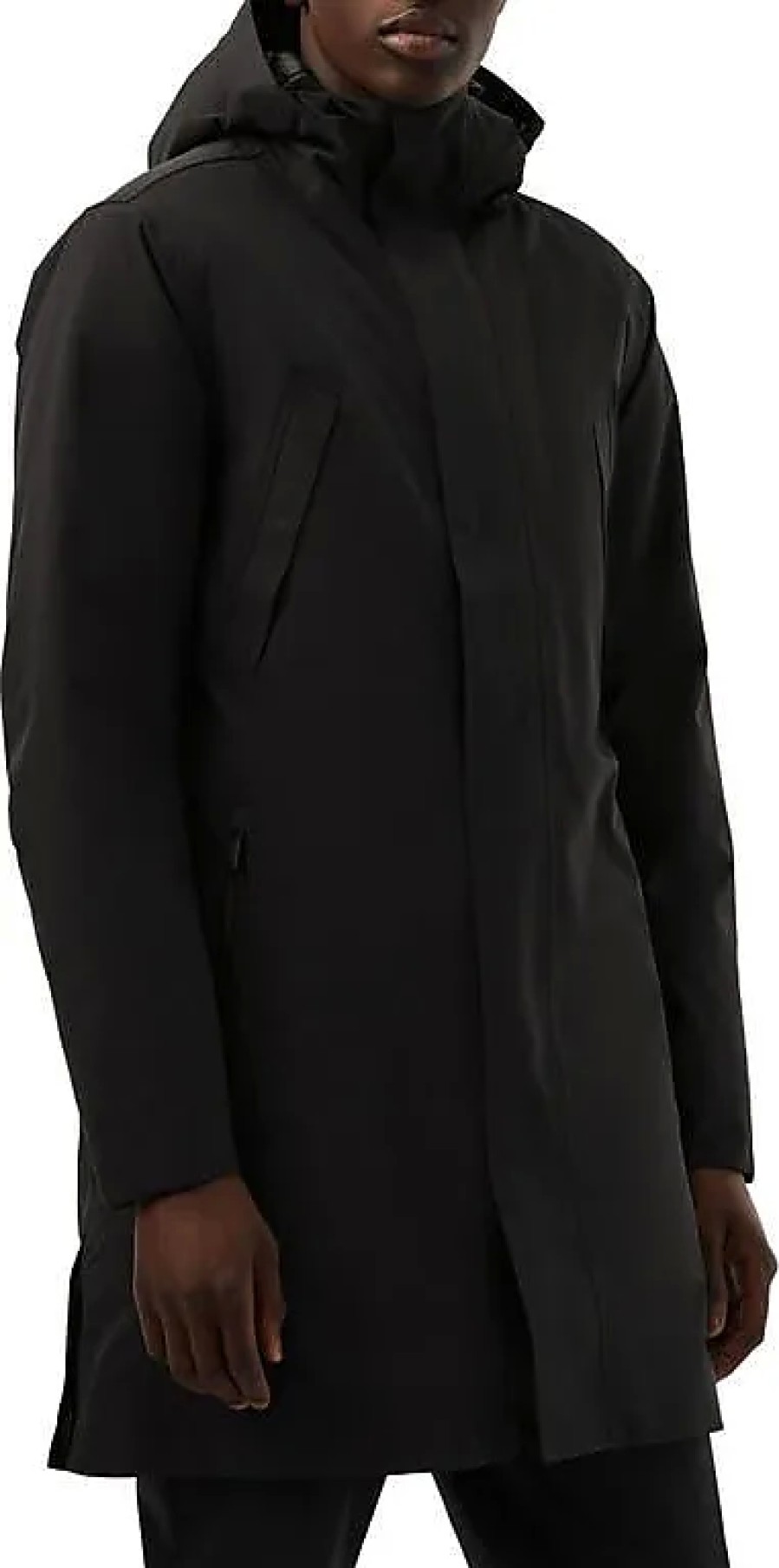 Hommes Bernache du Canada Manteaux | Parka A Capuche Impermeable Koov Taurobran En Noir Chez Nordstrom, Taille X-Large