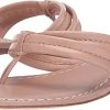 Femmes Chien fusée Tongs | Miami Demi Heel Sandales (Blush Antique Calf) Chaussures Compensees Pour Femmes