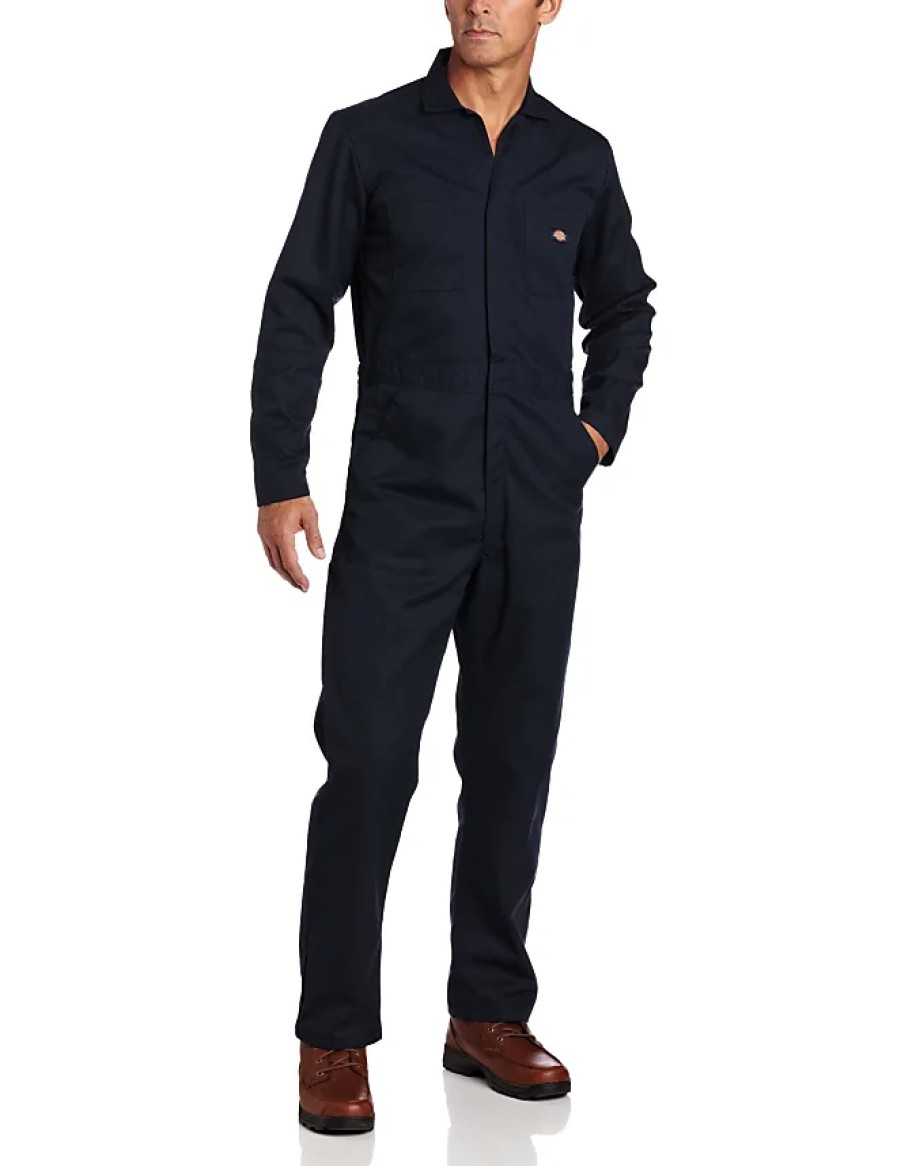 Hommes Splendide Combinaisons | Salopette Et Combinaisons De Base Melangees Pour Hommes, Vetements De Travail, Bleu Marine Fonce, Small Us