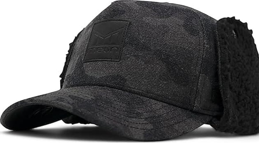 Hommes Paul Smith Chapeaux | Casquettes Thermal Odyssey Stacked Lumberjack (Noir/Gris)