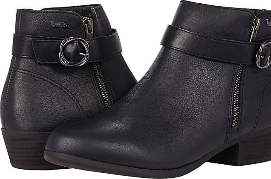 Femmes Flatté Bottines | Arch Fit Lasso - Fancy Modern (Noir) Chaussures Pour Femmes