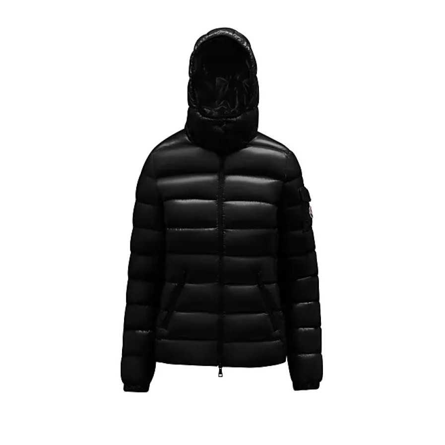 Femmes Moncler Vestes | Doudoune Courte Bady Noir Taille 2