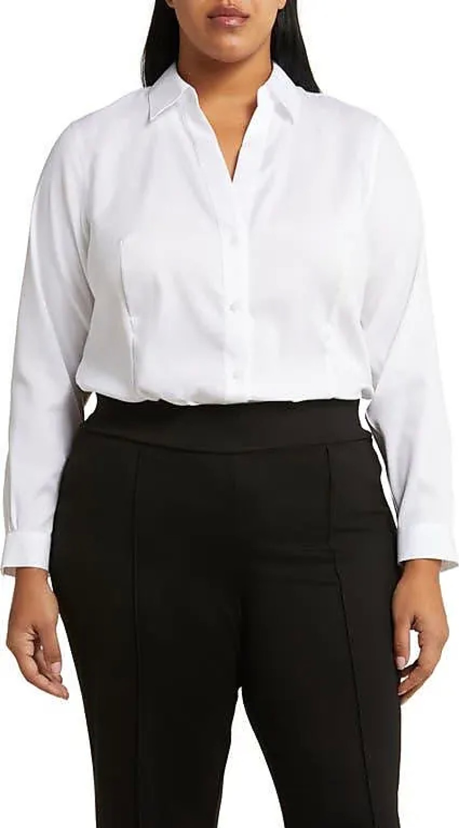 Femmes Paul Smith Chemises | Chemise En Coton Blanc Chez Nordstrom, Taille 1X