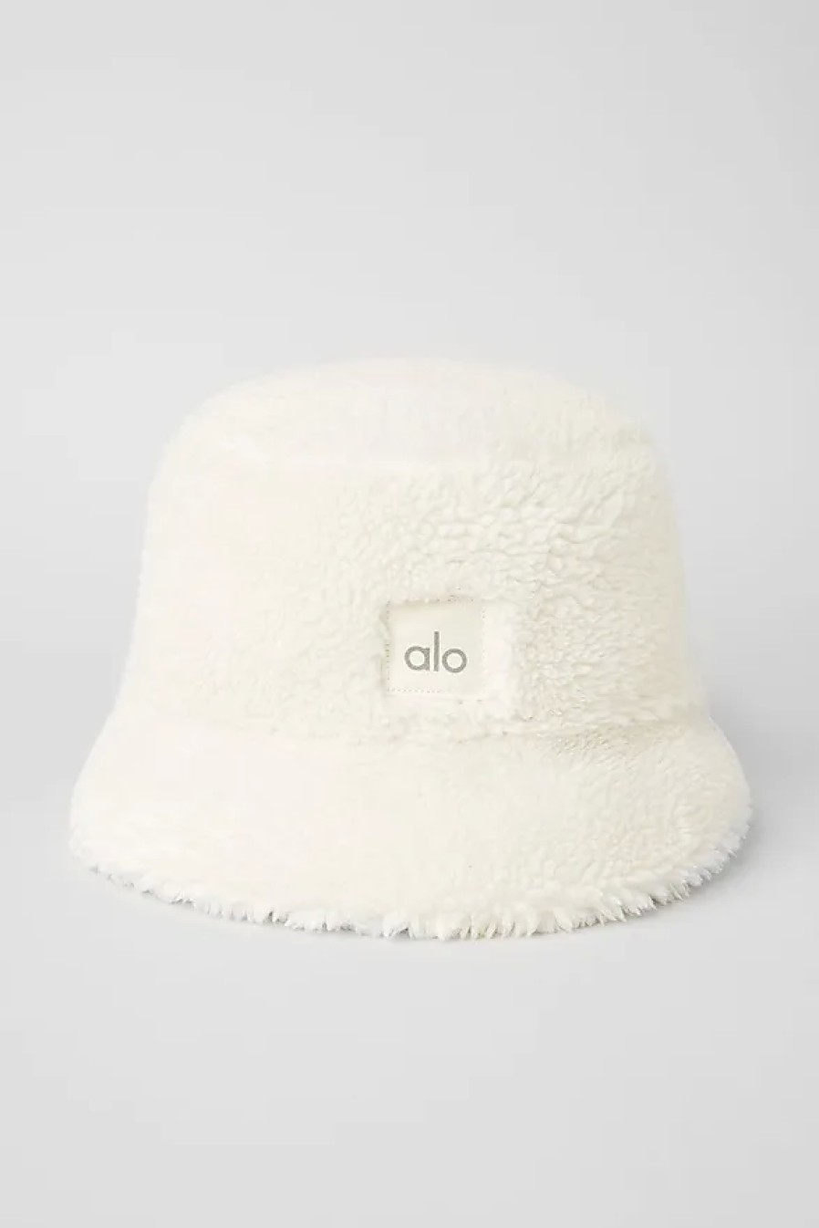 Femmes Moncler Chapeaux | Chapeau Bob Foxy Sherpa En Blanc Ivoire, Taille : Moyen/Grand