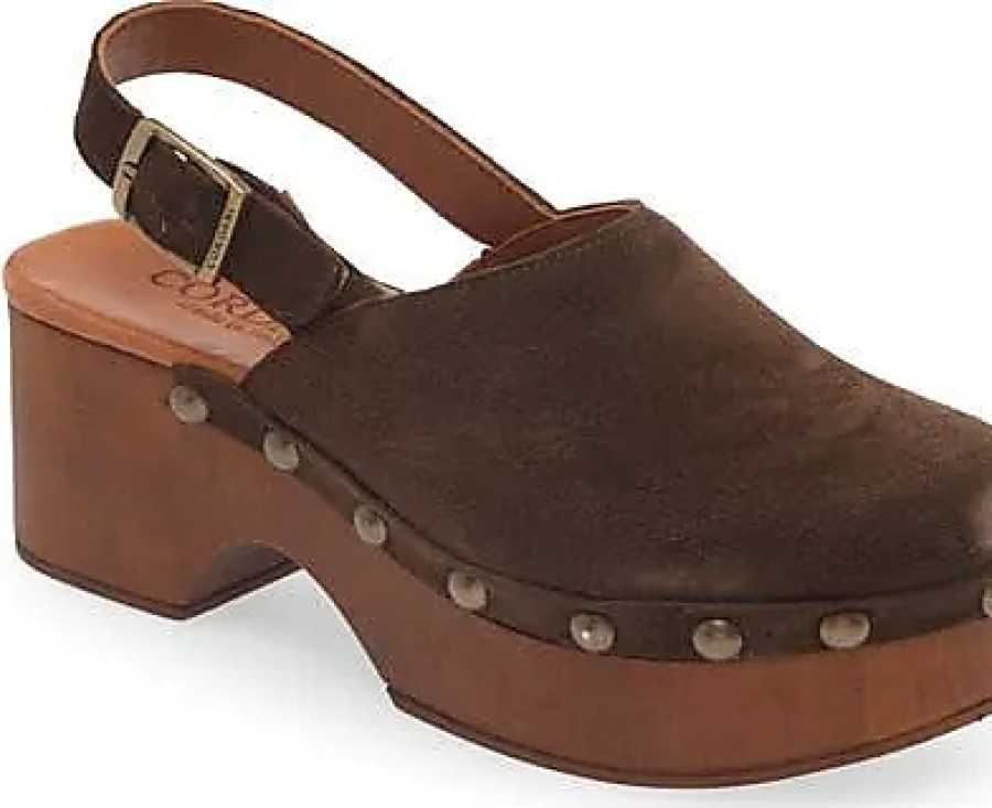 Femmes Marche douce Mules | Willis Platform Sabot En Cacao Chez Nordstrom, Taille 4.5Us