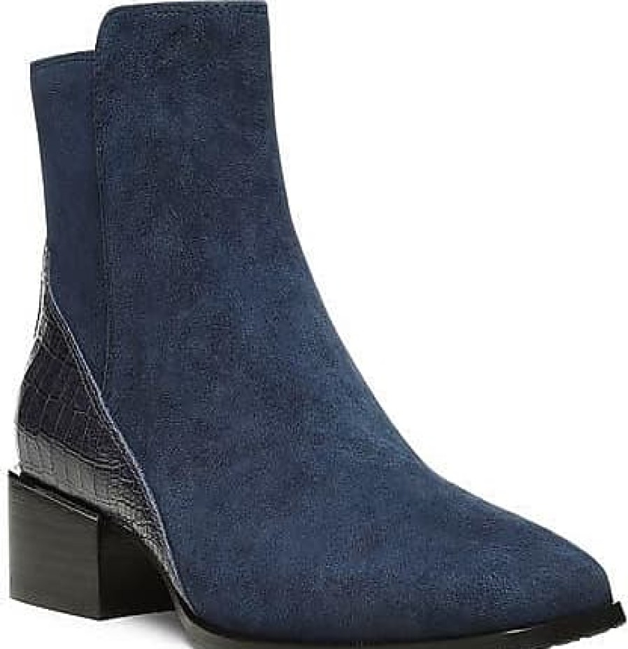 Femmes belle vie Bottines | Bottine Azia En Bleu Marine Chez Nordstrom, Taille 8,5