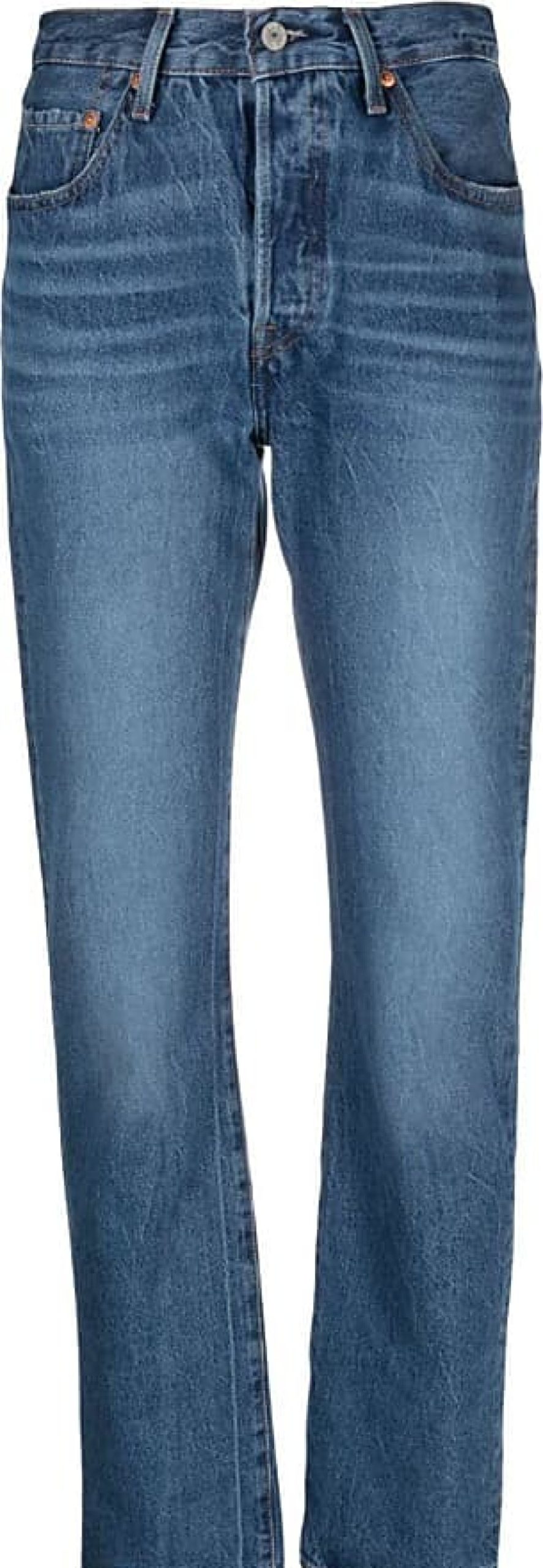 Femmes Mère Jeans | Jean Taille Haute 501 Original - Femme - Coton - 31/32 - Bleu