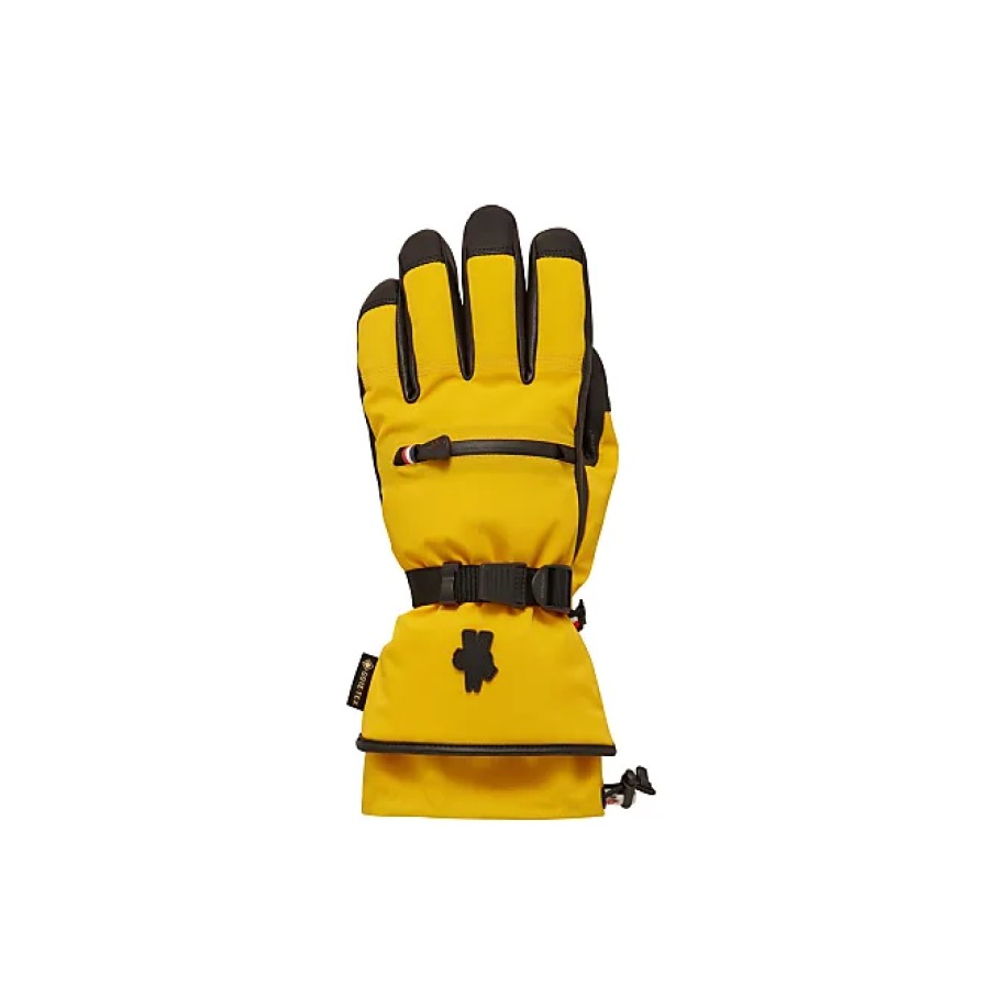 Hommes Voler bas Gants | Gants Rembourres Jaune Taille L