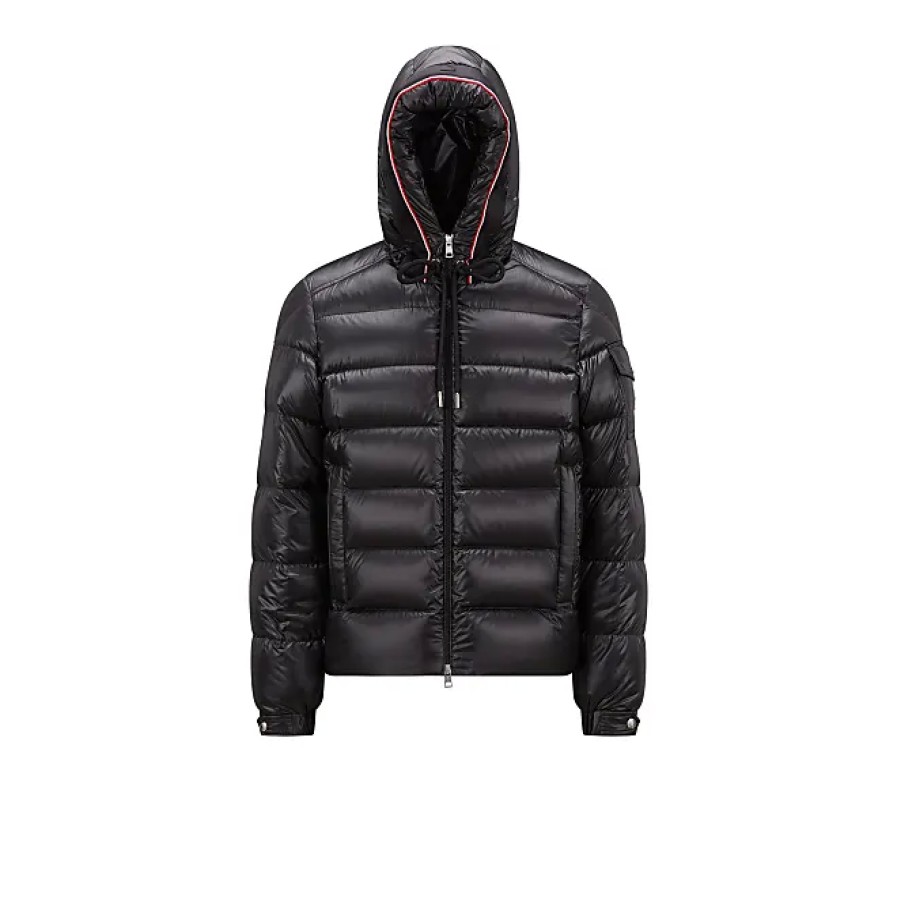 Hommes Moncler Vestes | Doudoune Courte Pavin Noir Taille 5