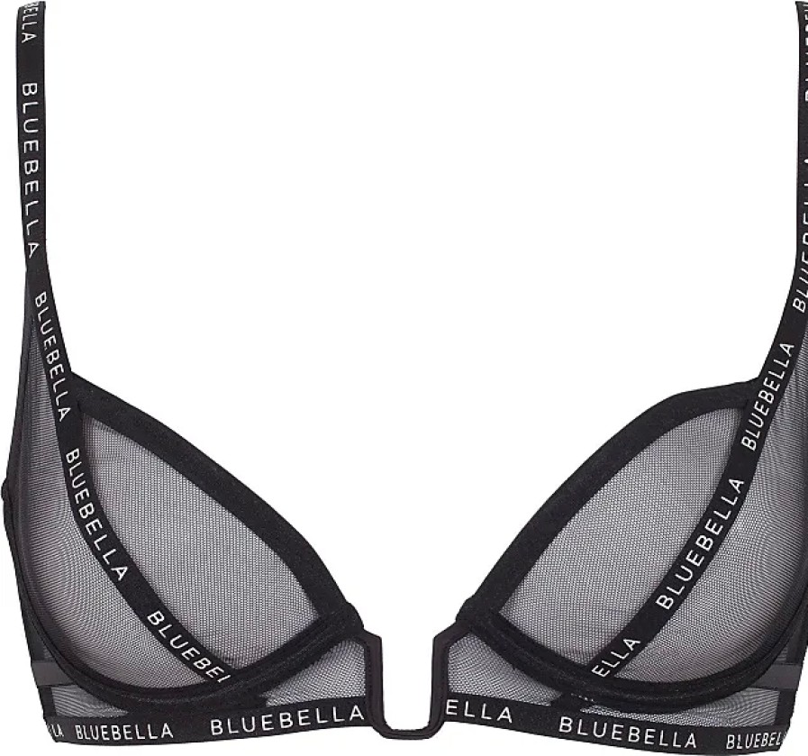 Hommes Bluebella Sous-Vetement | Soutien-Gorge Sadie Noir/Blanc