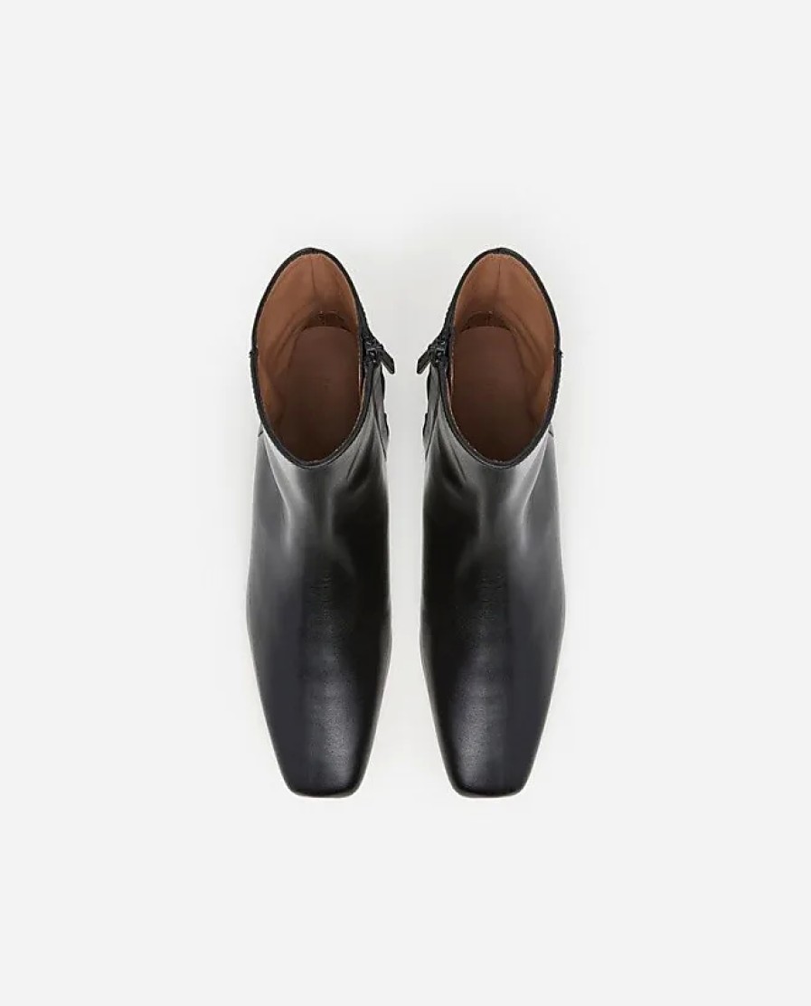 Femmes Majé Bottines | Cuir Rami Noir