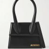 Femmes Saint-Laurent Sacs | Le Chiquito Moyen Mini Cabas En Cuir - Noir - Taille Unique