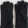 Hommes Colombie Gants | Aragon - Gants En Peau De Mouton Retournee Chocolat Aragon, L