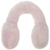 Femmes Barth Cache-Oreilles | Cache-Oreilles Ton Sur Ton En Peau De Mouton - Unisexe - Peau De Mouton/Shearling - M/L - Blanc