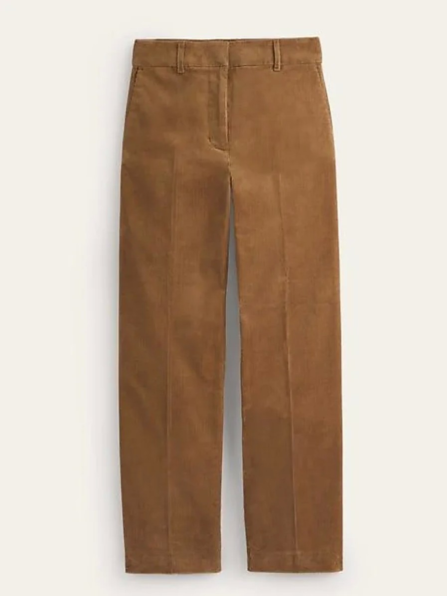 Hommes Chiffon et os Pantalon | Pantalon En Velours Cotele Kew Camel Femme Boden