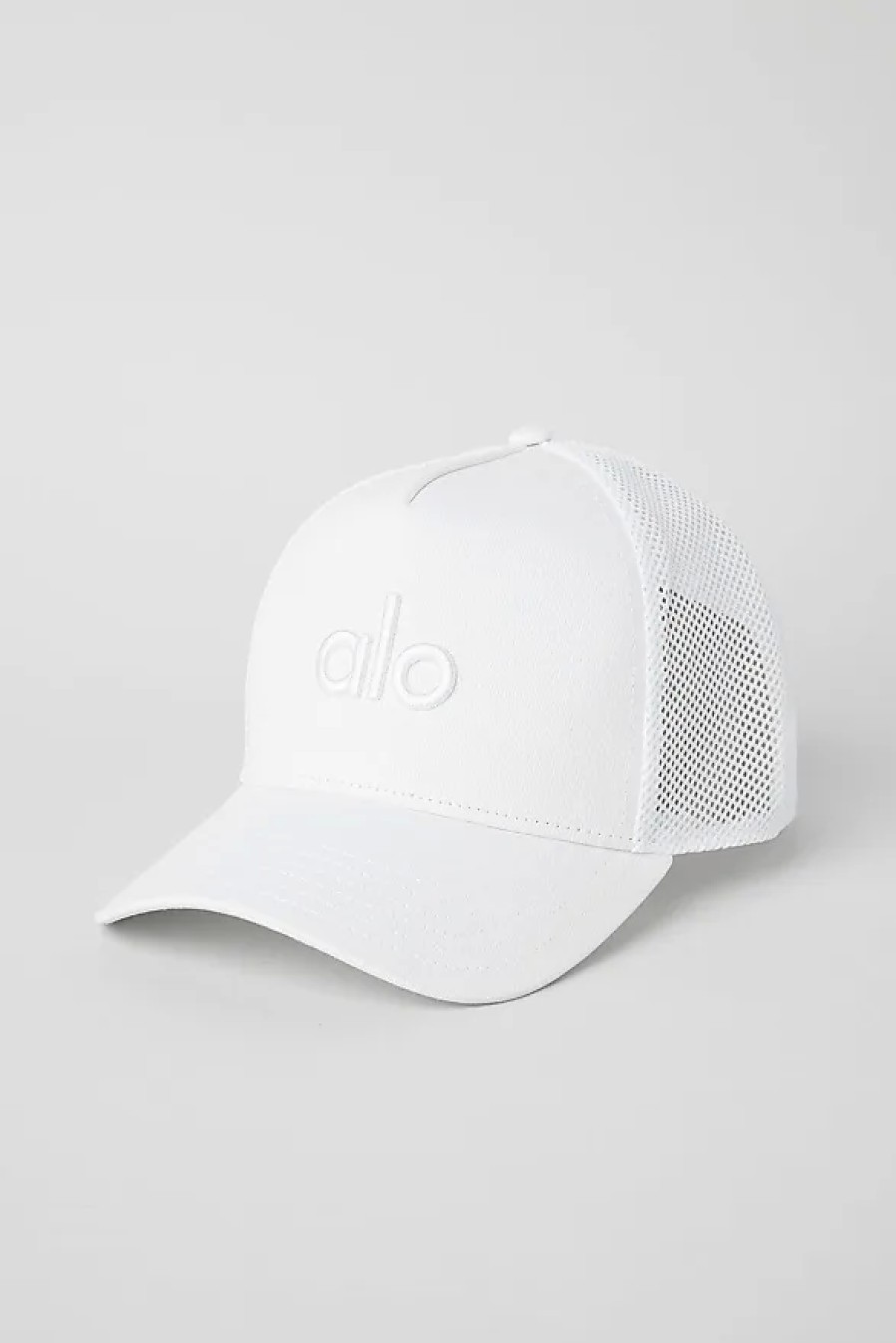 Femmes Les garçons mentent Casquettes | Casquette De Camionneur District En Blanc