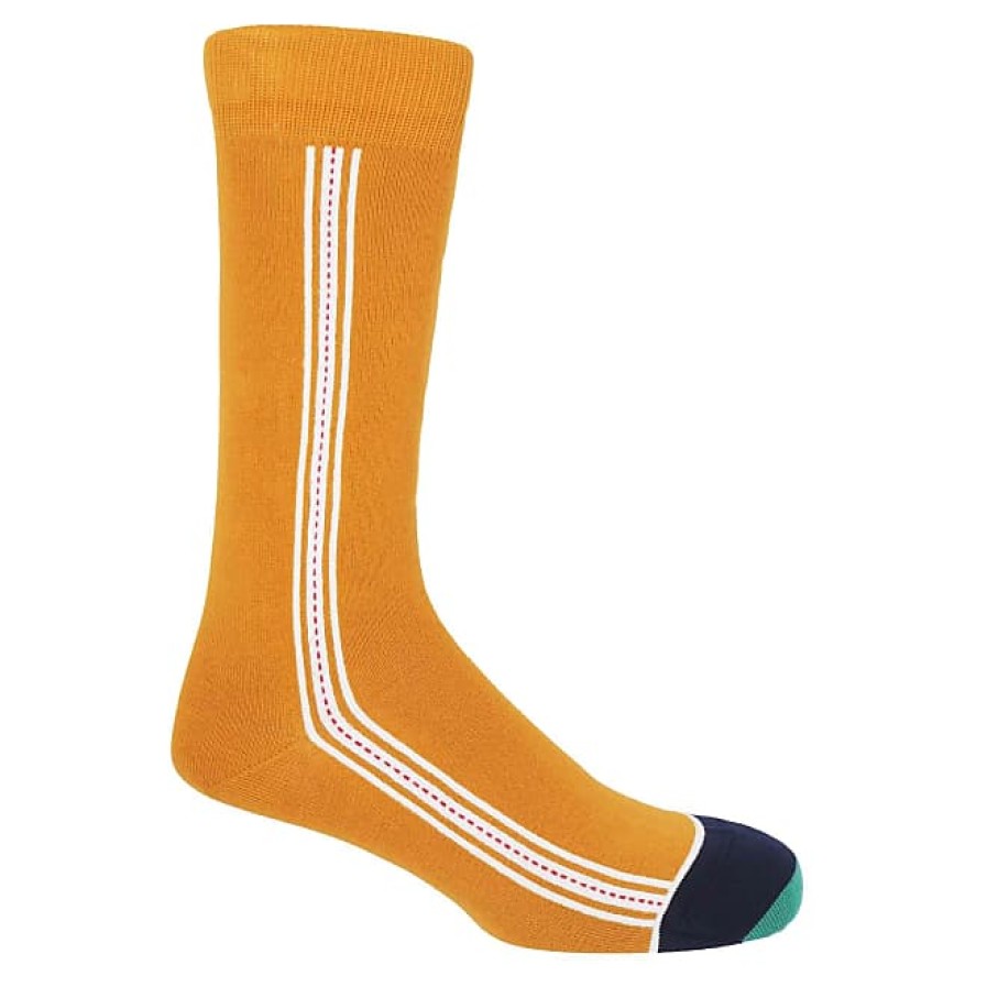 Hommes Peper Harow Sous-Vetement | Chaussettes Homme Andover - Moutarde