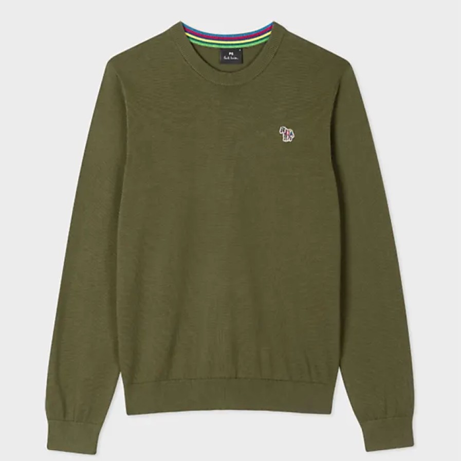 Hommes Paul Smith Chandails | Pull Homme Col Rond Zeb Bad