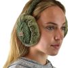 Femmes CC Cache-Oreilles | Doux Hiver Chaud Reglable Bandeau Cache-Oreilles Cache-Oreilles, Olive