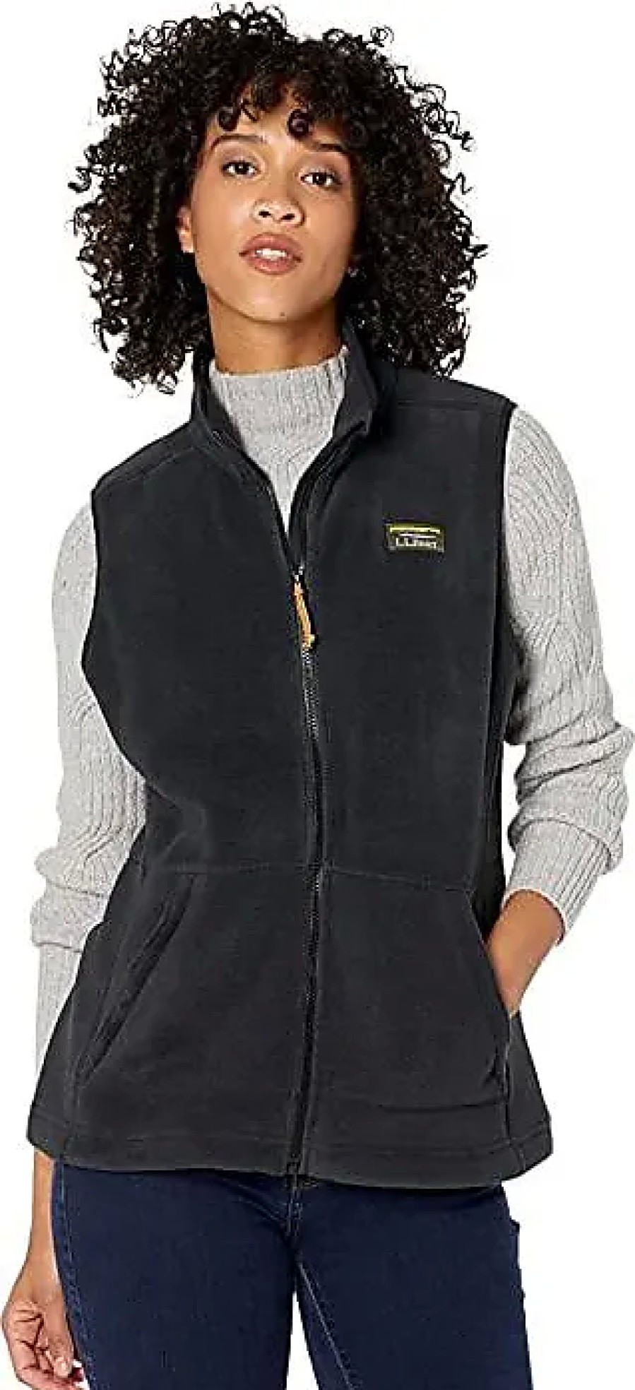 Femmes Chopova Lowena Gilets | Mountain Classic Fleece Vest (Noir) Vetements Pour Femmes