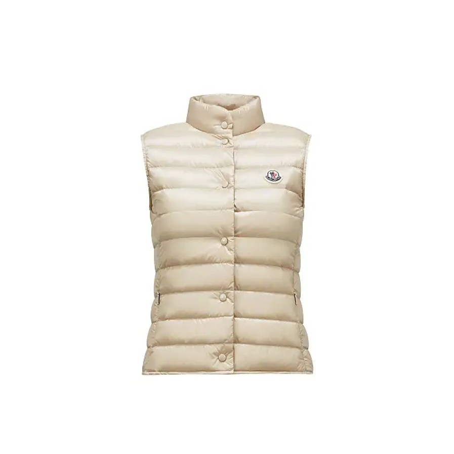 Femmes Max Mara Gilets | Liane Doudoune Beige Taille 6