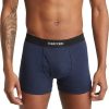 Hommes MAISON Sous-Vetement | Boxer En Jersey De Coton Extensible En Bleu Marine Chez Nordstrom, Taille Petite