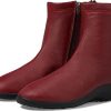 Femmes Jennifer Chamandi Chaussures En Cuir | Jasper (Cerise) Bottes Pour Femmes