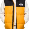 Hommes Moncler Gilets | Gilet En Duvet Matelasse Pliable Nuptse 1996 En Summit Gold/Tnf Black Chez Nordstrom, Taille X-Large