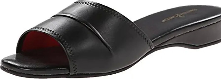 Femmes Birkenstock Chaussons | Pantoufles A Glissiere Interieure/Exterieure En Simili Cuir Pour Femmes