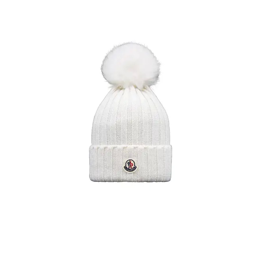 Femmes Tous les saints Chapeaux D'Hiver | Bonnet Avec Pom Pom Blanc Taille Unique