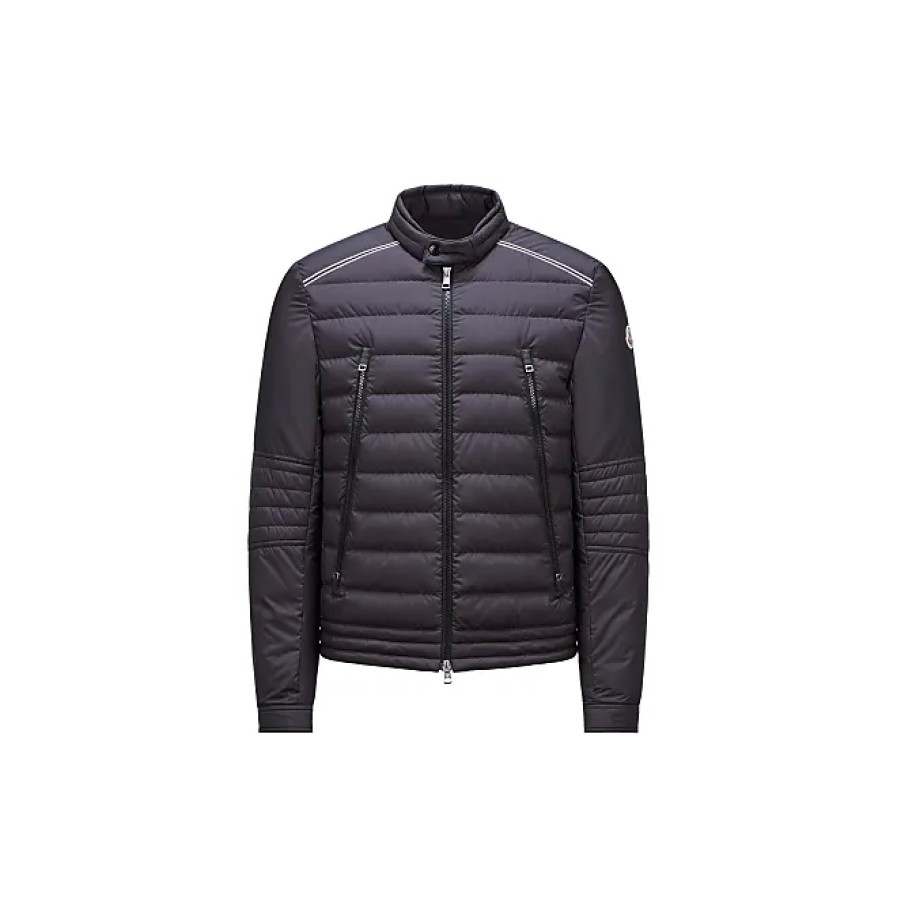 Hommes Moncler Vestes | Doudoune Courte Perial Noir Taille 2