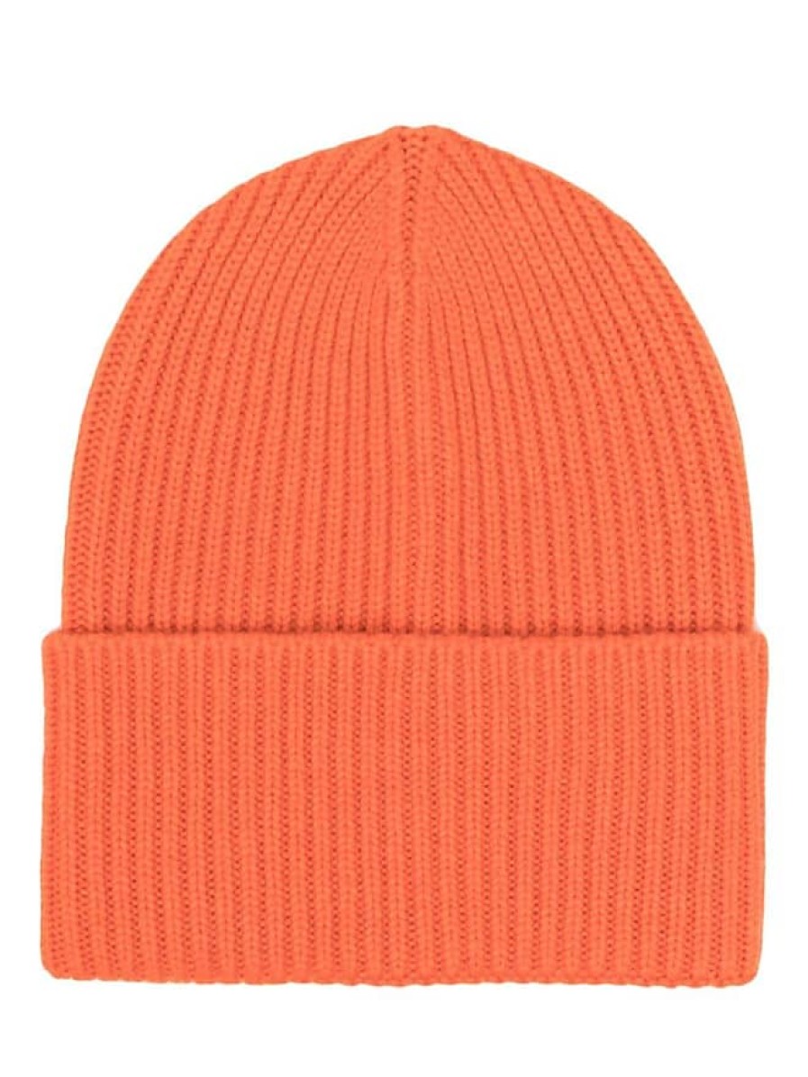 Femmes Trésor et lien Chapeaux D'Hiver | Bonnet En Cachemire Cotele - Femme - Cachemire - Taille Unique - Orange