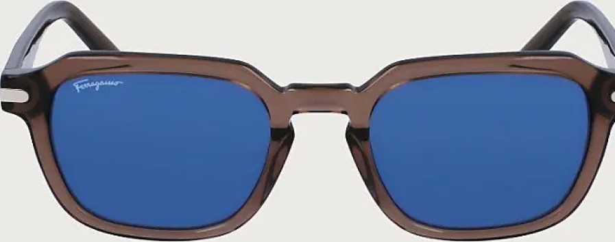 Hommes Lunettes Tom Ford Des Lunettes De Soleil | Lunettes De Soleil Homme Transparent Fumee Marron