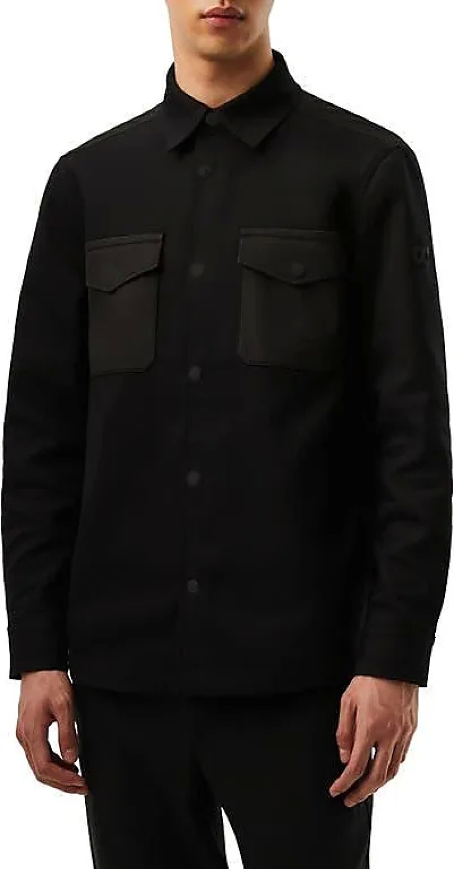 Hommes Fabrication de l'histoire. Chemises | Surchemise Tissee A Poche En Nylon Noire Chez Nordstrom, Taille Xx-Large