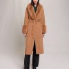 Femmes Reiss Manteaux | Laine Pour Femme, Manteau Long En Laine Pour L'Automne/Hiver, Taille Femme-Manteaux-Xl, En Couleur Camel/Marron