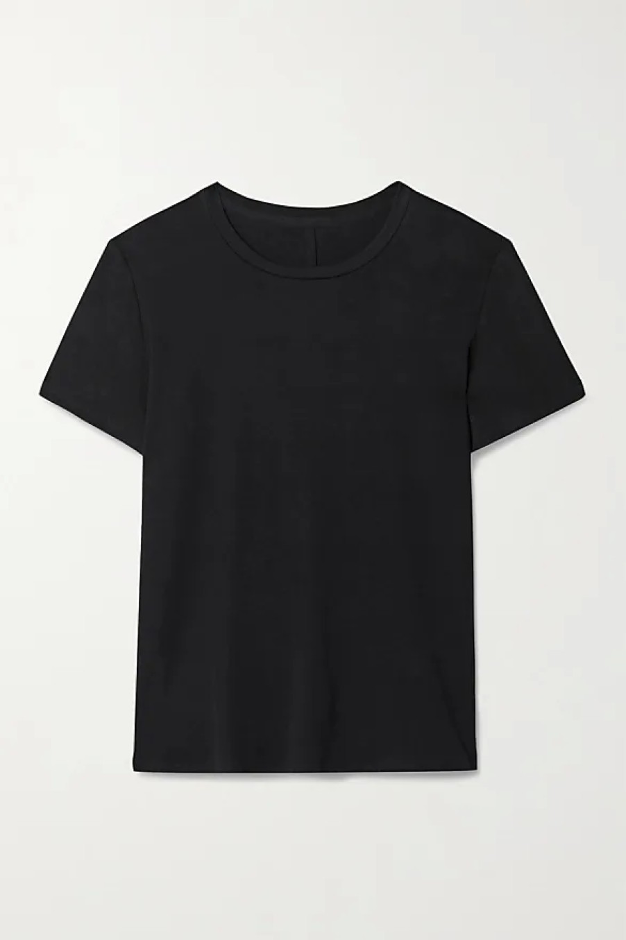 Femmes Burberry T-Shirts | T-Shirt En Jersey Extensible Fedras - Noir - X Small, Small, Medium, Large, X Large