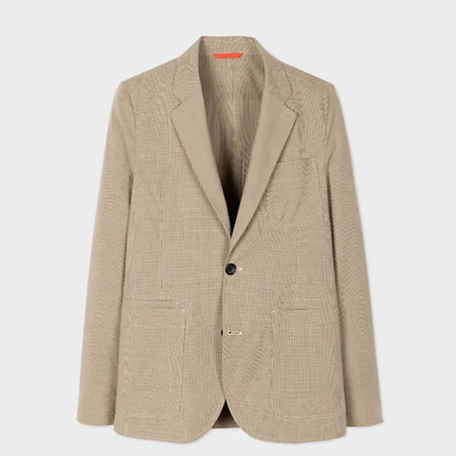 Hommes Paul Smith Costumes | Veste Coupe Decontractee 2 Btn Pour Hommes