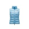 Femmes Palm Angels x Moncler Gilets | Ghany Doudoune Bleu Taille 0