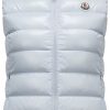 Femmes Moncler Gilets | Ghany Doudoune Gris Taille 00