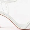 Femmes OIE d'or Chaussures D'Ete | Sandales En Cuir Condora Lacestrass 85 - Femme - Blanc