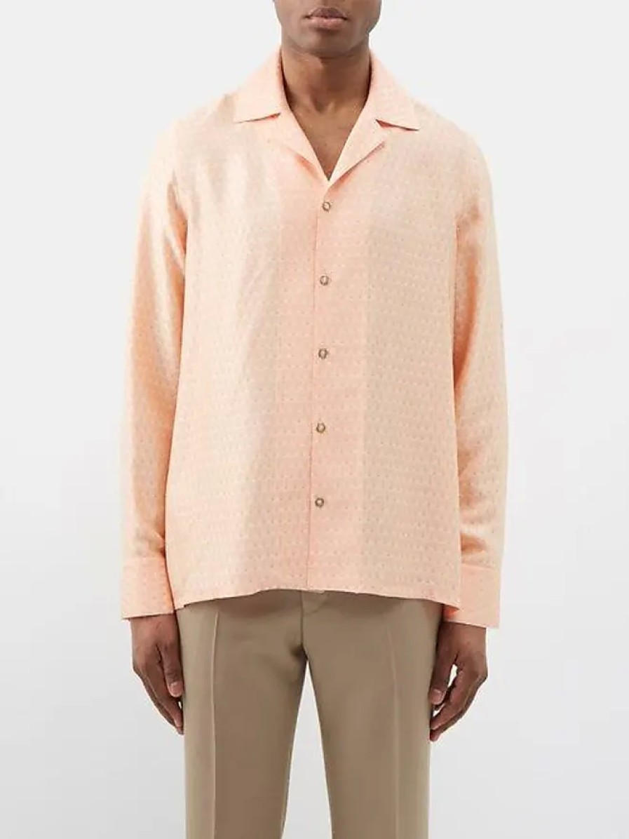 Hommes Paul Smith Chemises | Chemise En Serge Jacquard The Giulio