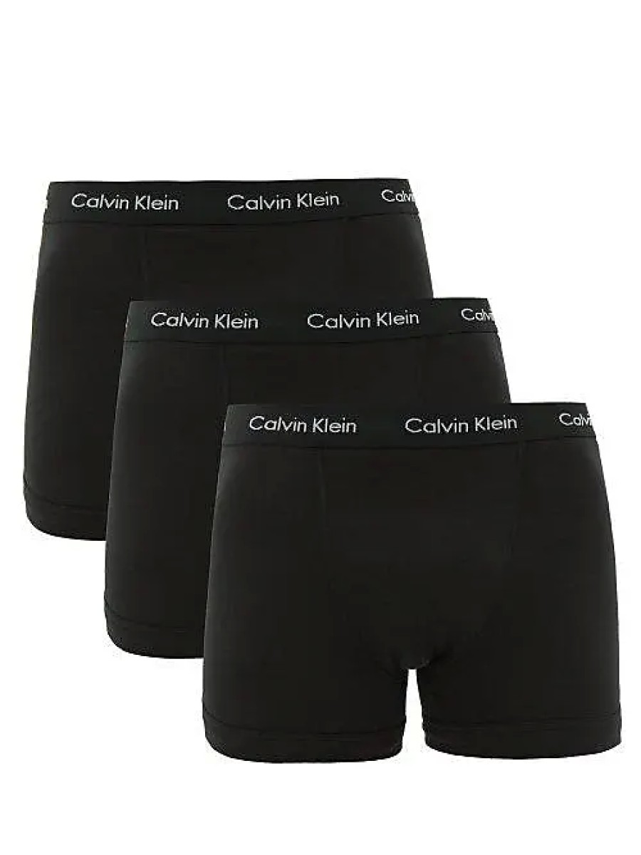 Hommes Sous-vêtements Calvin Klein Sous-Vetement | Lot De Trois Boxers En Coton Stretch