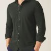 Hommes polo Ralph Lauren Chemises | Chemise Pique Siena Vert Foret