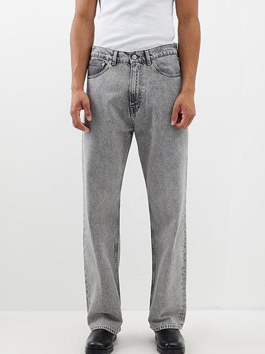 Hommes Paul Smith Jeans | Our Legacy - Jean A Jambe Decontractee Troisieme Coupe - Hommes - Gris