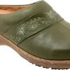 Femmes Barbour Mules | Sabot Floral Brode Aurora 3.0 En Olive Fonce Chez Nordstrom, Taille 7,5