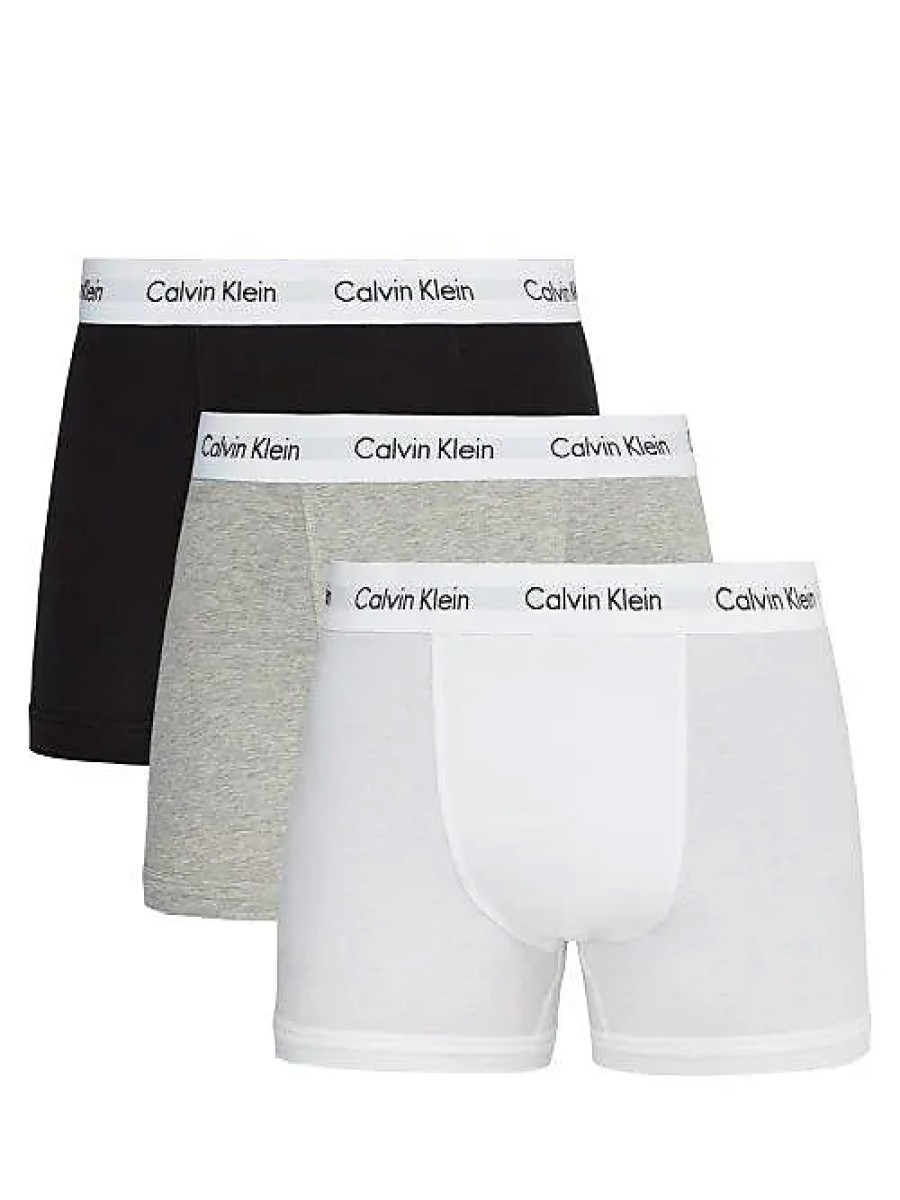 Hommes Hanro Sous-Vetement | Lot De Trois Boxers En Coton Stretch