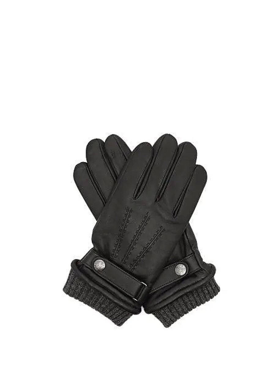 Hommes Bosses Gants | Gants En Cuir Compatibles Avec Les Ecrans Tactiles Henley