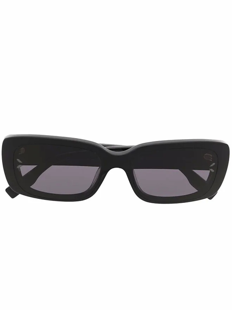 Femmes Dior Des Lunettes De Soleil | Lunettes De Soleil A Monture Rectangulaire - Femme - Acetate - 57 - Noir