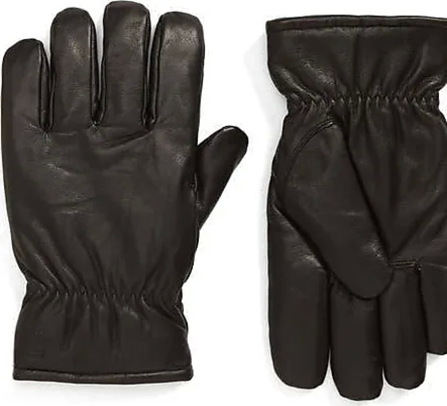 Hommes Tous les saints Gants | Gants En Cuir Fonda En Noir Chez Nordstrom, Taille Grande